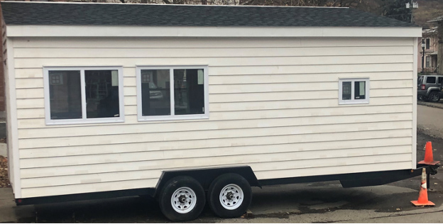 Exterior of the tiny house